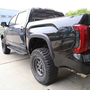 适用于22-25年丰田坦途加装TRD带灯轮眉tundra苔原小包围防刮轮眉