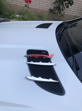 奔驰R171R172SLK200SLK300SLK35机盖饰条前引擎盖通风网格电镀条