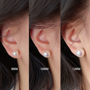 网红同款复古珍珠耳夹女蚊香盘耳饰无耳洞耳环高级感2023年新款潮
