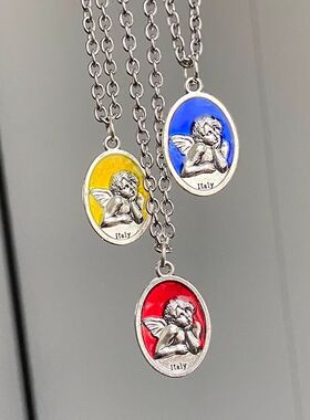 韩系ins风小众设计感简约项链