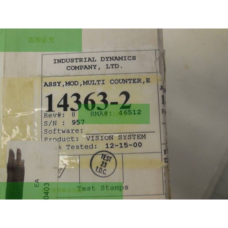 Modulo Contatore Multi Usato 工业动态 14363-2 143632