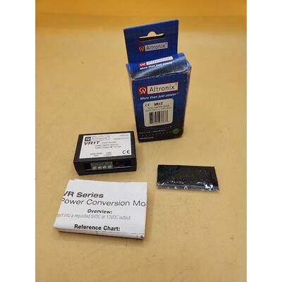 Altronix VR1T 电压调节器,将  转换为 12VDC @ 1A 端子