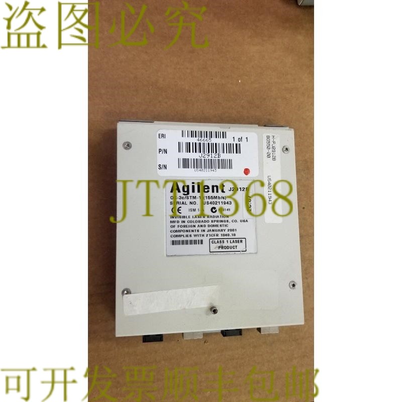 原装供应安捷伦 J2912B OC-3cSTM-1 155Mbs 模块
