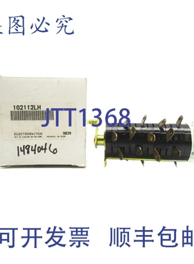 原装供应ELECTROSWITCH 102112LH 600VAC 7-1/2A NSMP