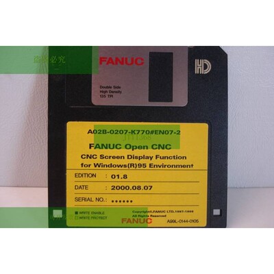 Usato Fanuc Open Cnc A02B-0207-K770EN07-2 Disco Flessibile