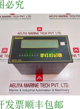 原装供应荣德RDYB-208数字仪表24V