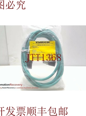原装供应图尔克 WSS RJ45S 860-3M，接地电缆组件，U2-28751，297