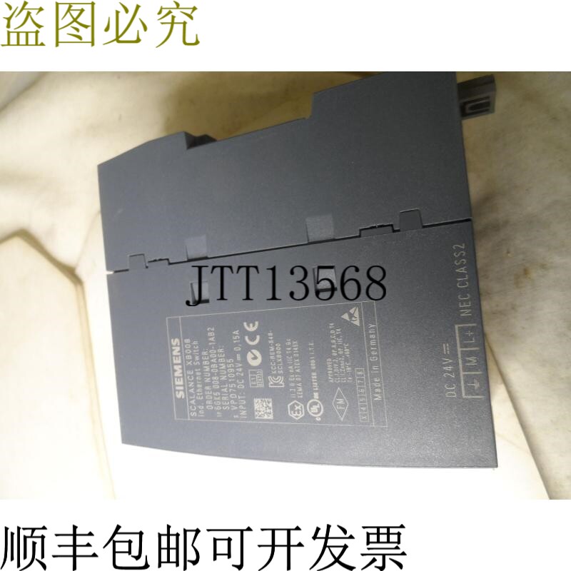 原装供应6GK5-008-0BA00-1AB2 Scalance XB008 小区交换机 -