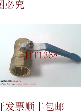 原装供应NELES-JAMESBURY 3/4 英寸 600 CWP 球阀，  317413