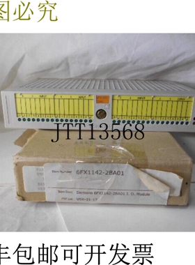 原装供应6FX1142-2BA01 Sinumerik 输入模块 32 输入 24VDC -