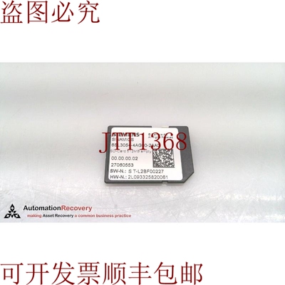 原装供应6SL3054-4AG00-2AA0,SINAMICS SD 内存卡,512 MB 6SL3054