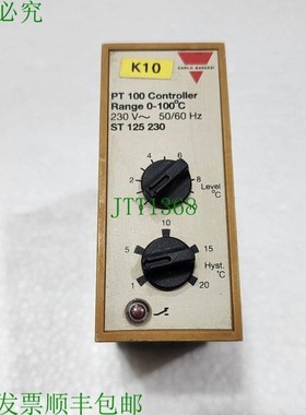 原装供应CARLO GAVAZZI ST125230 PT100 控制器 230V 0-100'C