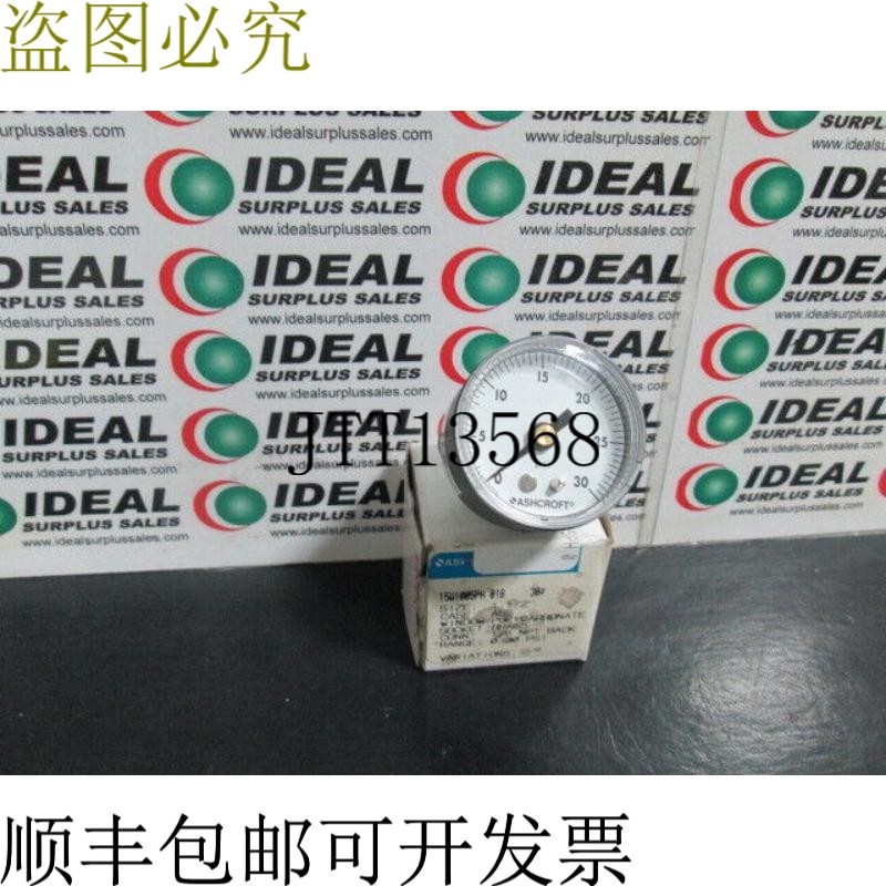 原装供应阿什克罗夫特 15W1005PH01B30 仪表