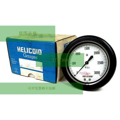 Neu HELICOID F3E3J1A00060HAA 压力表 3000 Psi