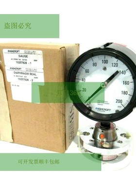ASHCROFT 45-1279SS-04L 0-200 压力表 451279SS04L