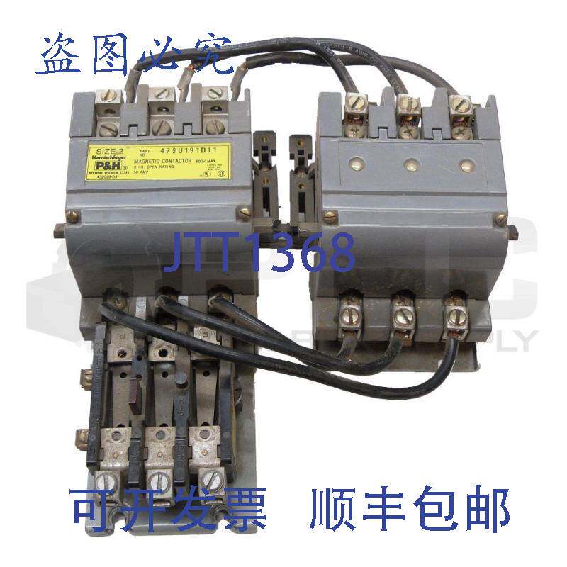 原装供应P&H 479U191D11 电磁接触器 600V 50A DIMENSION 2