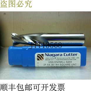 原装供应尼亚加拉刀具 HSS Endmill S203 2F SE 30 英寸胫骨 11/1