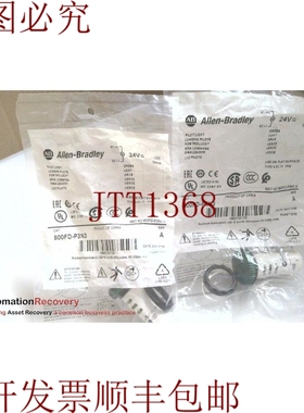 原装供应ALLEN BRADLEY 800FD-P3N3 系列 A,800F PB 22 毫米绿色