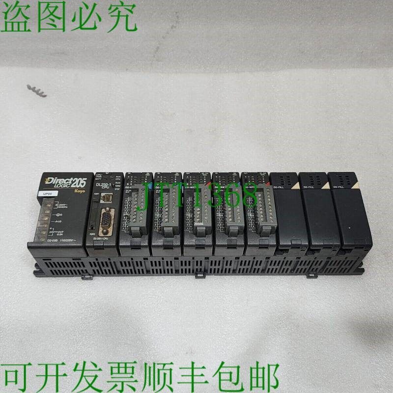 原装供应KOYO PLC DL250-1 CPU D2-09B PS D2-16ND3-2 IN D2-16TD