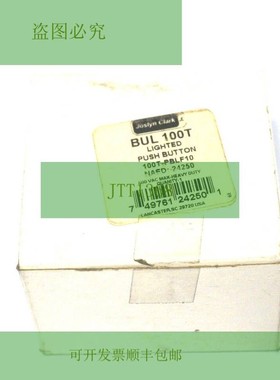 Nuovo JOSLYN CLARK 100T-PBLF10 Bottone da Premere 100TPBLF10