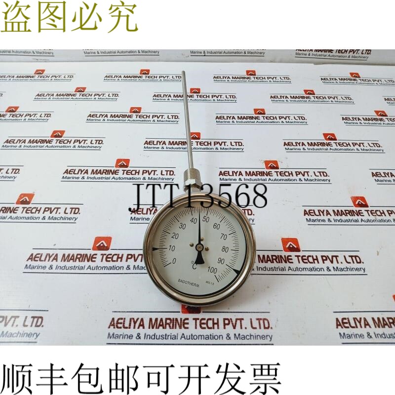 原装供应Badotherm TE 18 温度计 100 毫米直径杆 6 X 24 0-100°