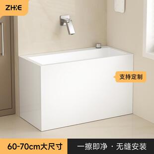大尺寸洗拖布池地盆户外墩布池 ZHKE特大号阳台岩板拖把池家用新款