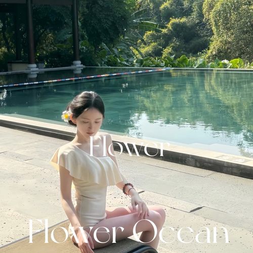 【白茶】新款韩系高级ins风单肩露背显瘦连体温泉度假泳衣