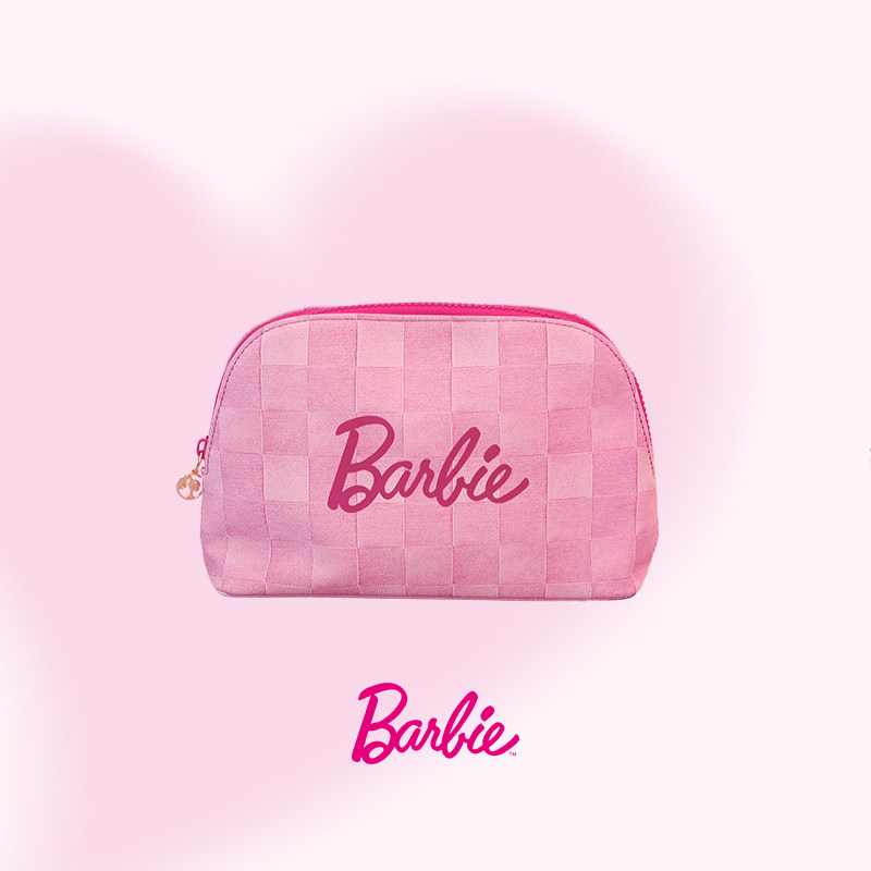 Barbie芭比官方正品旅行便携化妆包手拿包收纳包包容量大女款礼物,箱包皮具/热销女包/男包,通用款女包,淘宝优惠券,粉丝福利购,淘宝优惠卷
