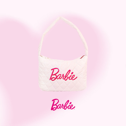 时尚通勤单肩包BARBIE百搭软皮