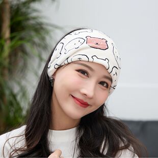 月子发带护额头产后产妇纯棉防风抹额夏季薄款夏天孕妇头巾帽子女