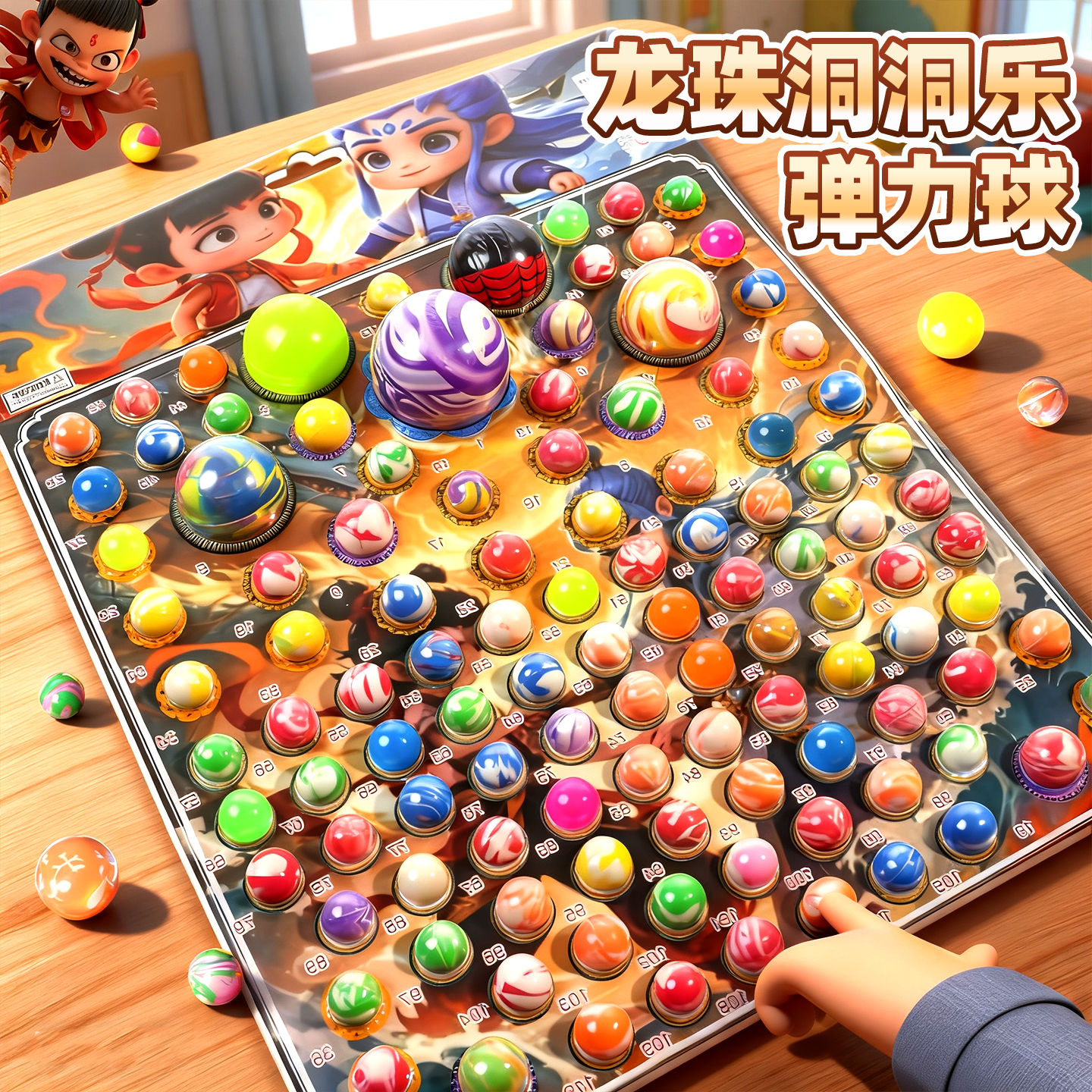 哪吒洞乐盲盒2025新款龙珠