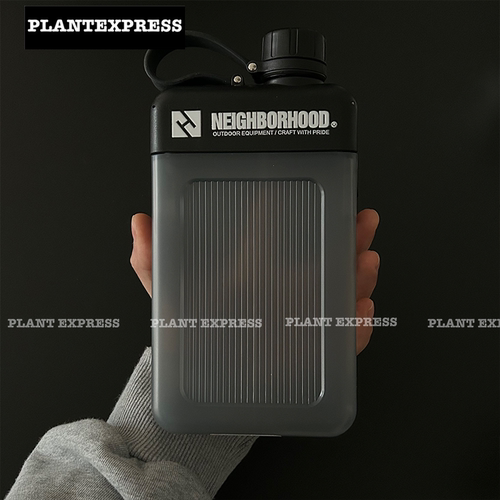 潮牌NEIGHBORHOOD露营旅行户外便携塑料创意大容量运动水壶