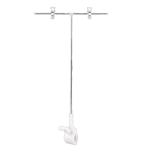 海报架POP展示架L型不锈钢广告支架可伸缩台式促销架t型磁铁价格展示牌商场超市活动展架固定夹子摆摊标识牌