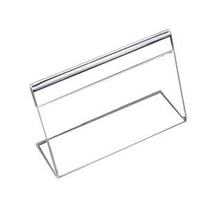 L型标价签超市促销价格台牌大号A5亚克力台卡台签桌面透明立牌定制广告展示牌服装店商品标价牌KT板POP广告牌