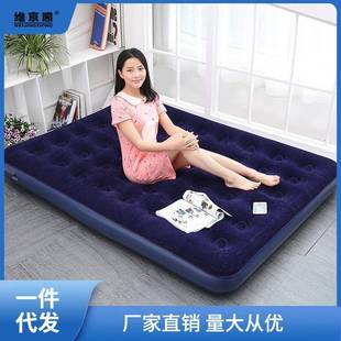旅行床垫家用充气床垫双人户外便携气垫床单人气床午休简易李兰之