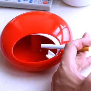 防飞灰北欧个性 风尚创意烟灰缸有带盖无品牌 小子号客厅家用防烟