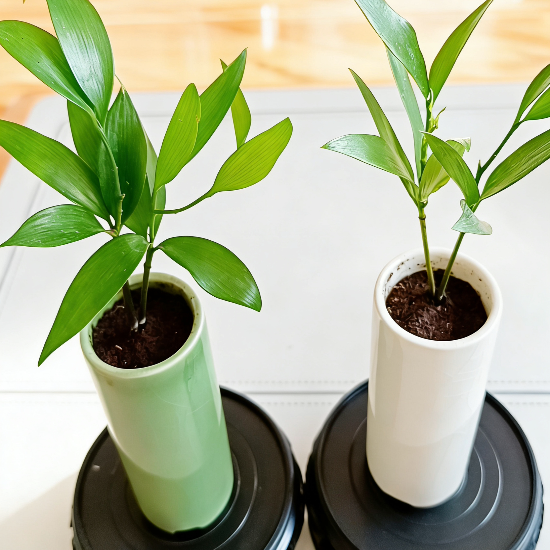 竹柏盆景迷你小盆栽驱蚊水培植物花卉办公室内桌面禅意绿植