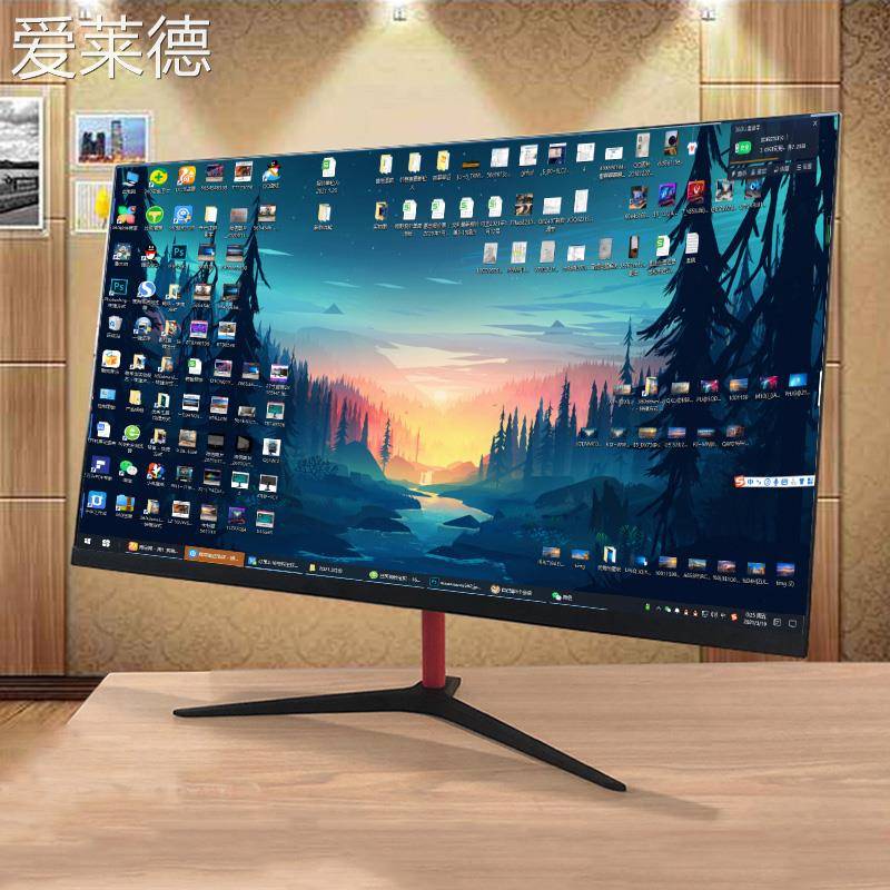 爱莱德32英寸液晶电脑高清HDMI显示器台式大屏幕曲面PS4外接2K游戏24 27