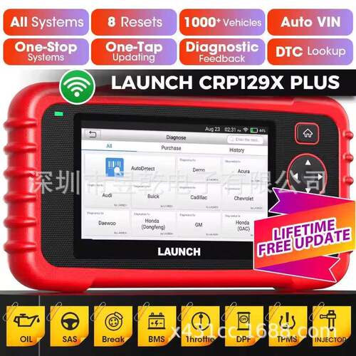LAUNCH CRP129X PLUS V3.0 OBD2 Code Reader Diagnostic Scanner