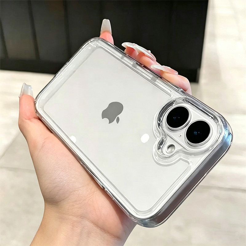 苹果17手机壳iPhone16新款17promax硅胶壳15pro透明壳13防摔14高级感11保护套14pro简约max个性12男女外壳pm
