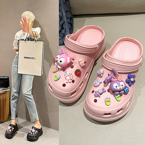 Слайдеры, тапочки, брендовая обувь на платформе, нескользящая милая пляжная униформа медсестры, туфли