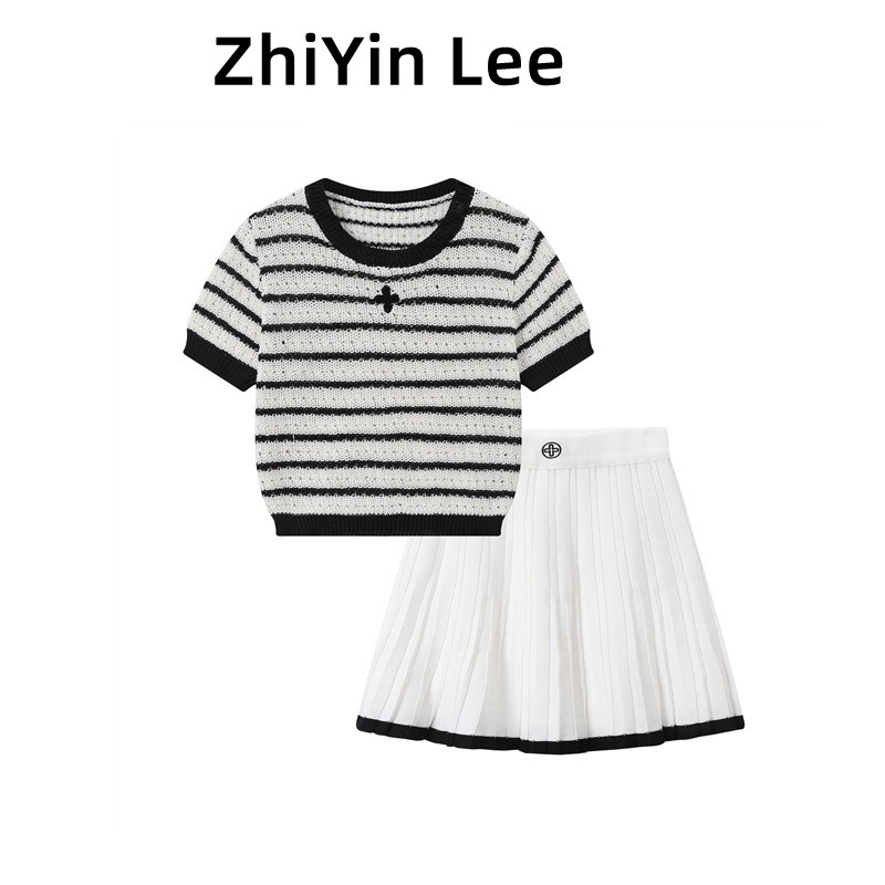 半身裙套装夏小个子短裙子两件套