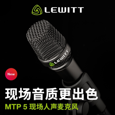 MTP5动圈人声手持线心型麦克风