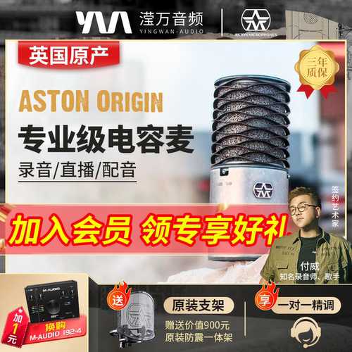 ASTON/阿斯顿高性能心形大振膜