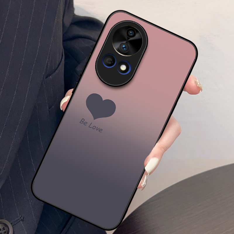 渐变撞色爱心nova13pro手机壳