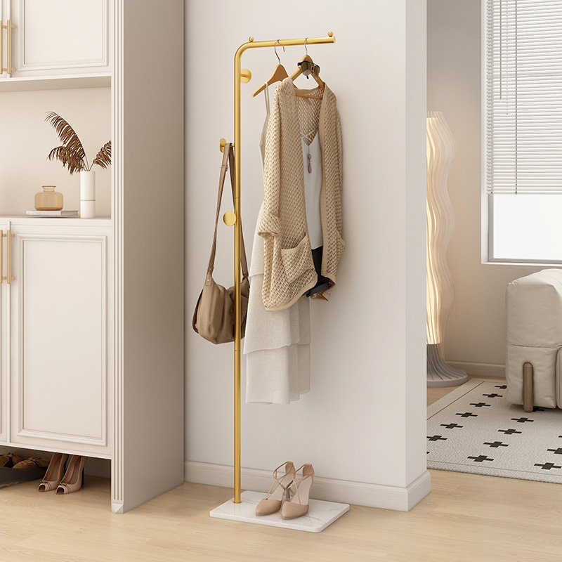 速立普家用铁艺创意衣帽架落地式