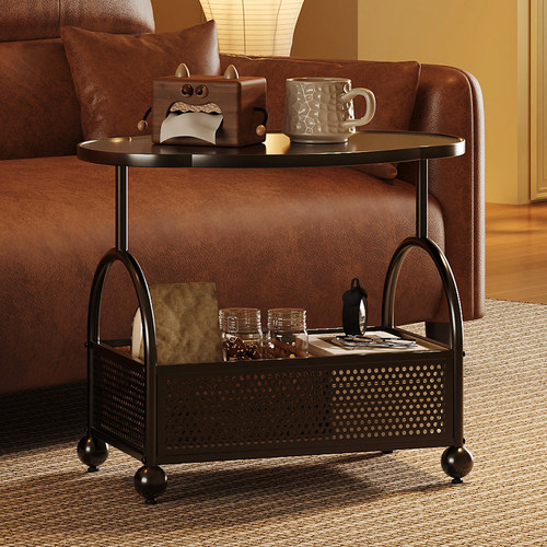 速立普中古风客厅家用边几