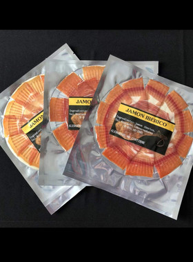西班牙进口伊比利亚JAMON珍藏火腿片新鲜切片哈蒙片风干后腿生吃