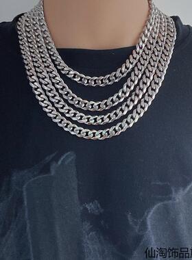 儿童时尚装饰项链男童女童嘻哈街舞走秀配饰潮小孩舞台演出毛衣链