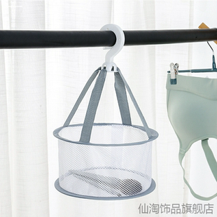 粉扑海绵晾晒化妆刷收纳便携网兜美妆蛋悬挂防发霉工具透气家用